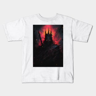 Dark Fantasy King Demon Kids T-Shirt